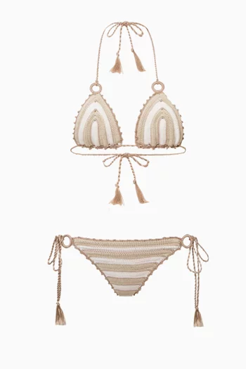 Bonbon Hand-crocheted Bikini Set