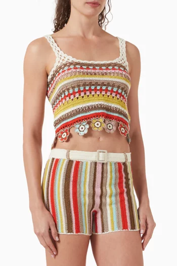 Noa Hand-crocheted Top