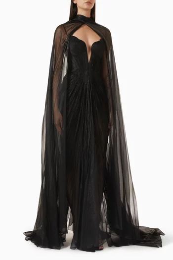 Celestina Cape in Silk