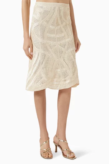 Crochet Midi Skirt