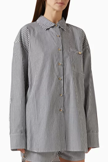 Lorena Resort Shirt in Cotton-poplin