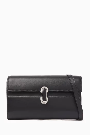 Mini Symmetry Crossbody Bag in Calf Leather