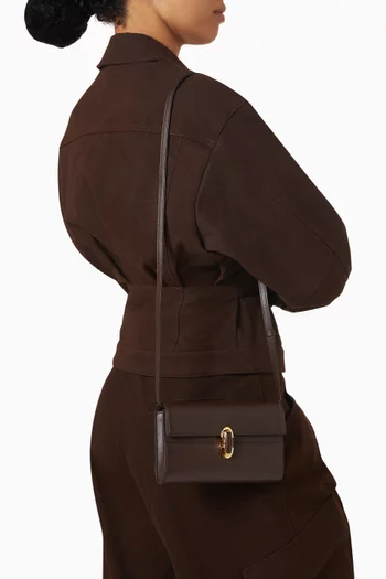 Mini Symmetry Crossbody Bag in Calf Leather
