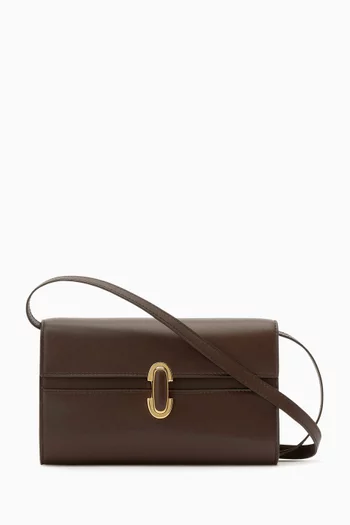 Mini Symmetry Crossbody Bag in Calf Leather