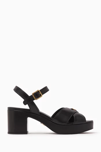 Platform 65 Sandals in Nappa Leather