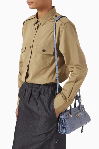 Mini Bonnie Top-handle Bag in Soft Leather
