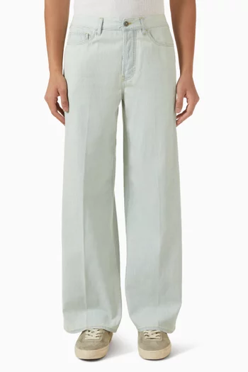Parker Wide-leg Jeans in Denim