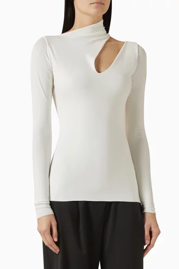 Bambina Blouse in Viscose Jersey