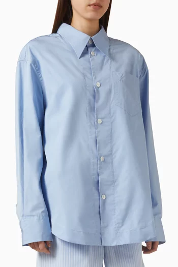 Ami De Coeur Wide Shirt in Cotton