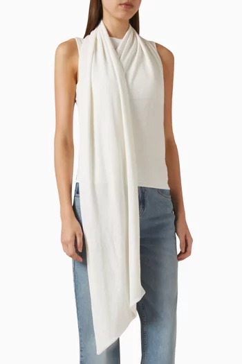 Lavalliere Scarf Top in Crepe-jersey