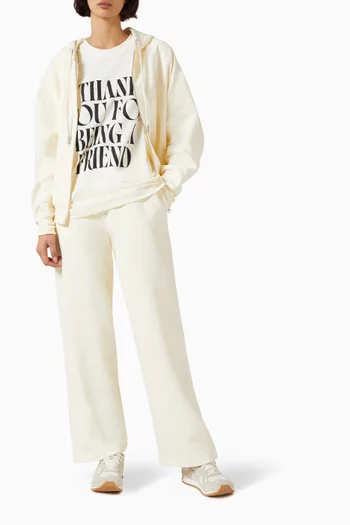 Graphic-print T-shirt in Cotton