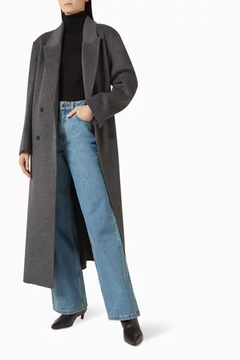 Dean Oversized Coat in Merino