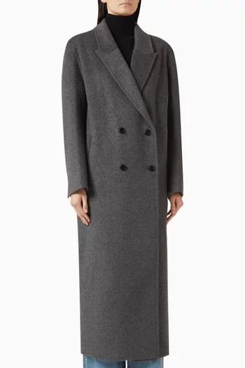 Dean Oversized Coat in Merino
