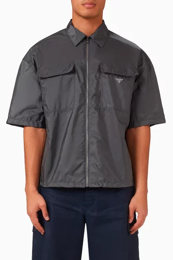 Triangle Shirt in Re-Nylon