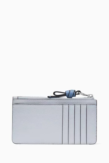 Loop Credit Card Case in Grained Leather