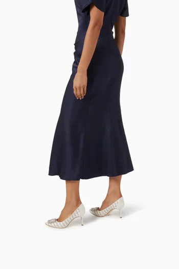 Hangisi 70 Pumps in Organza & Silk