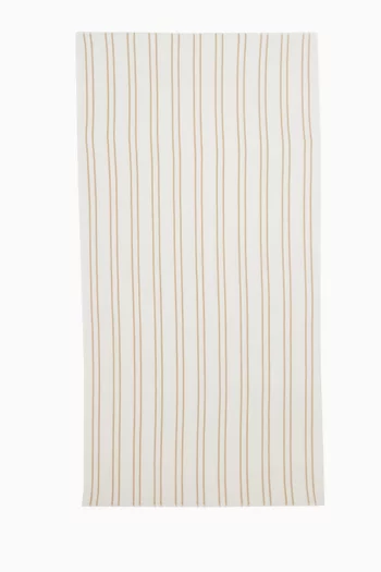 Striped Towel in Cotton Terrycloth