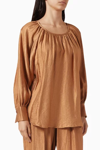 Gathered Blouse