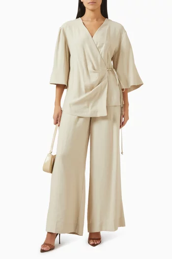 Belted Kimono Shirt