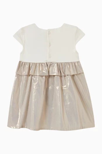 Logo Ruffle Dress