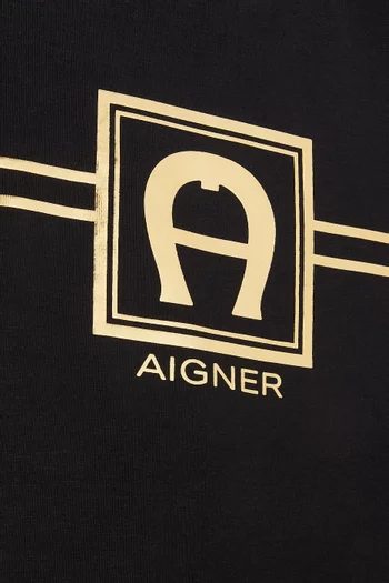 Logo-print T-shirt in Cotton