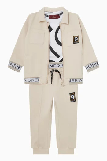 Logo Zip Pocket Jacket