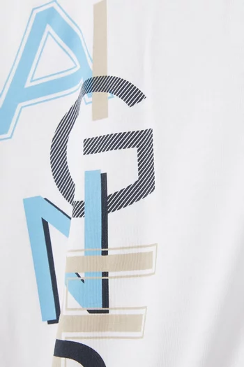 Logo-print T-shirt in Cotton