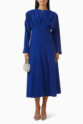 Drape Midi Dress