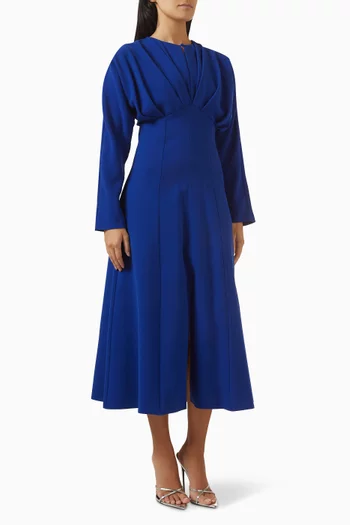 Drape Midi Dress