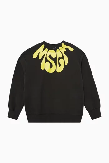 Logo Sweatshirt in Cotton