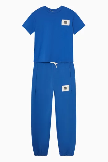 Logo Patch Sweatpants
