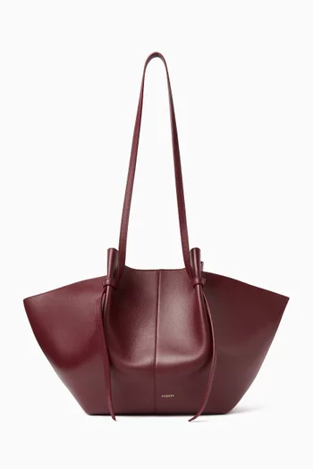 Large Mochi Tote Bag in Smooth Leather