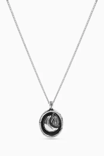 Day & Night Necklace in Sterling Silver