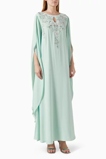 Embellished Kaftan in Chiffon