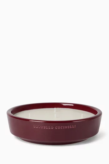 XL Candle in Ceramic Dish