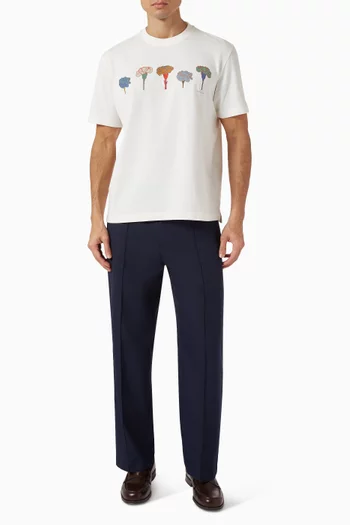 Carnations T-shirt in Cotton