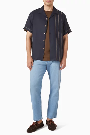 Relaxed Tapered-fit Jeans in Denim