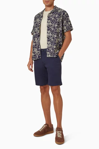 Shorts in Cotton Twill