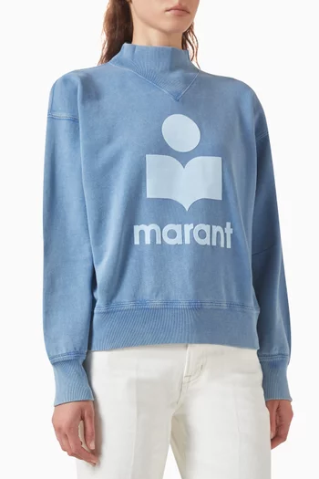 Moby Sweatshirt in Cotton Blend
