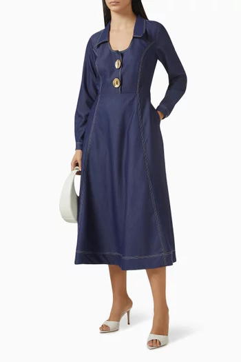 Zoe Button Dress