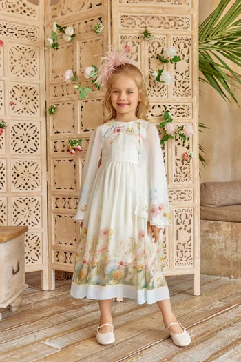 Floral Embellished Dress