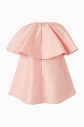 A‑Line Floral Dress in Taffeta
