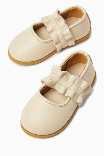 Tiffie Ballet Flats in Leather