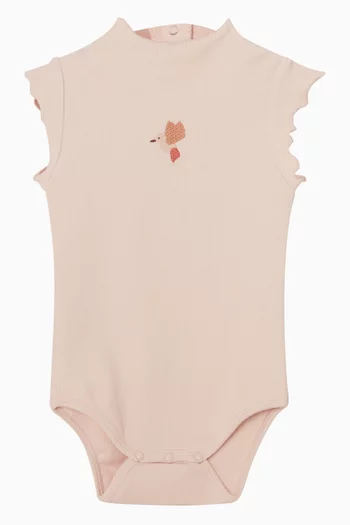 Hummingbird Bodysuit in Cotton