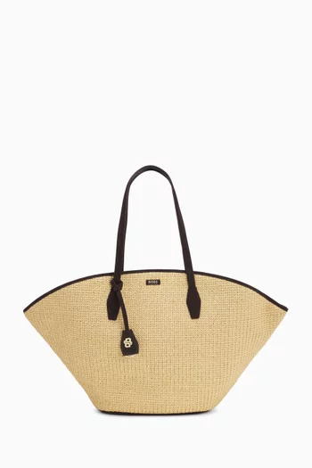 Numah Tote Bag in Raffia