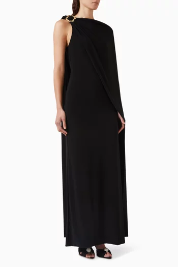 Cressida Asymmetric Maxi Dress