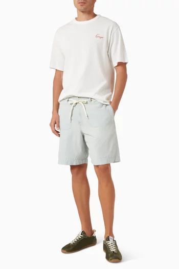 Archive Rose Outlined T-shirt in Cotton