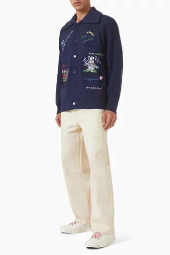 Cargo Monkey Fit Jeans in Japanese Denim