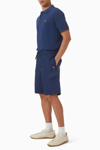 Boke Flower 2.0 Slim Polo Shirt in Cotton