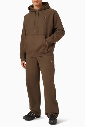 Swoosh Logo Hoodie in Fleece